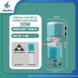 Máy lọc bể cá XIX 3IN1 đa chức năng, học hút cặn,lọc nước nhiều tầng vừa tạo oxy và sóng nước cho hồ cá khỏe mạnh