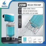 Máy lọc bể cá đa năng XIX 3IN1, lọc nước, hút cặn, tạo oxy, thay nước nhanh, siêu êm cho hồ cá