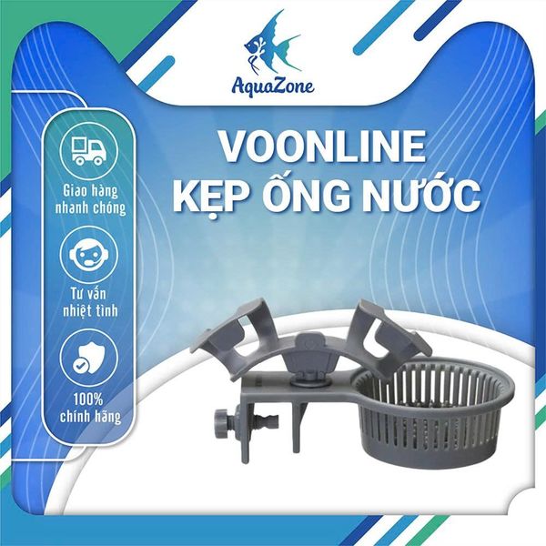 Kẹp cố định ống nước VOONLINE VL496 đa năng, thông minh cho bể cá, tránh bị sối nền