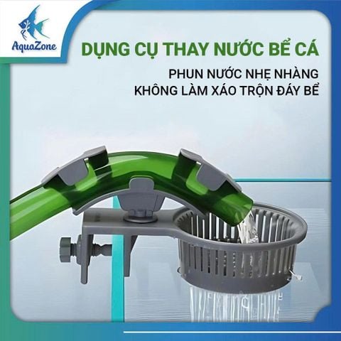 Kẹp cố định ống nước VOONLINE VL496 đa năng, thông minh cho bể cá, tránh bị sối nền