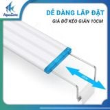 Đèn LED Máng Kẹp XT - Ánh Sáng Trắng/RGB, 4 Hàng Chip Sáng Mạnh, Chân Kéo Dài 10cm, Kẹp Bể Chắc Chắn