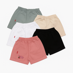 G48 - Quần Short Kaki Trẻ Em BG Phối Sườn Cherry Seven Stars