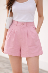 C83 - Quần Short Linen Nữ DK Chít Ly C83 Seven Strars