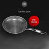  CHẢO CHIÊN INOX CHỐNG DÍNH YAKI PAN - SIZE 26CM 