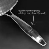  CHẢO CẠN YAKI PAN INOX 3 LỚP ĐÁY TỪ CHỐNG DÍNH - 20CM 