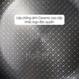  CHẢO SÂU LÒNG INOX CHỐNG DÍNH SAIKO PAN - SIZE 26CM 