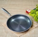  CHẢO CHIÊN INOX CHỐNG DÍNH YAKI PAN - SIZE 24CM 