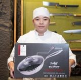  CHẢO SÂU LÒNG INOX CHỐNG DÍNH SAIKO PAN - SIZE 26CM 