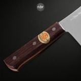  DAO CHẶT 175MM THÉP KHÔNG RỈ DÀY, TAY CẦM GỖ - NF766 