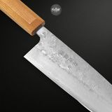  DAO NHẬT SAKON GINGA SANTOKU 3 LỚP TAY CẦM GỖ KEIYAKI 165MM - NF877 