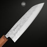  DAO NHẬT SAKON GINGA SANTOKU 3 LỚP TAY CẦM GỖ WALNUT 165MM – NF878 
