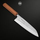  DAO NHẬT SAKON GINGA SANTOKU 3 LỚP TAY CẦM GỖ WALNUT 165MM – NF878 