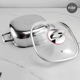  NỒI VUÔNG KÈM NẮP - SIZE 24CM 