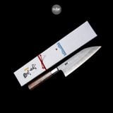  DAO NHẬT SANTOKU TOSA KUROTORI THÉP BẠC 3 NASHIJI 165MM 