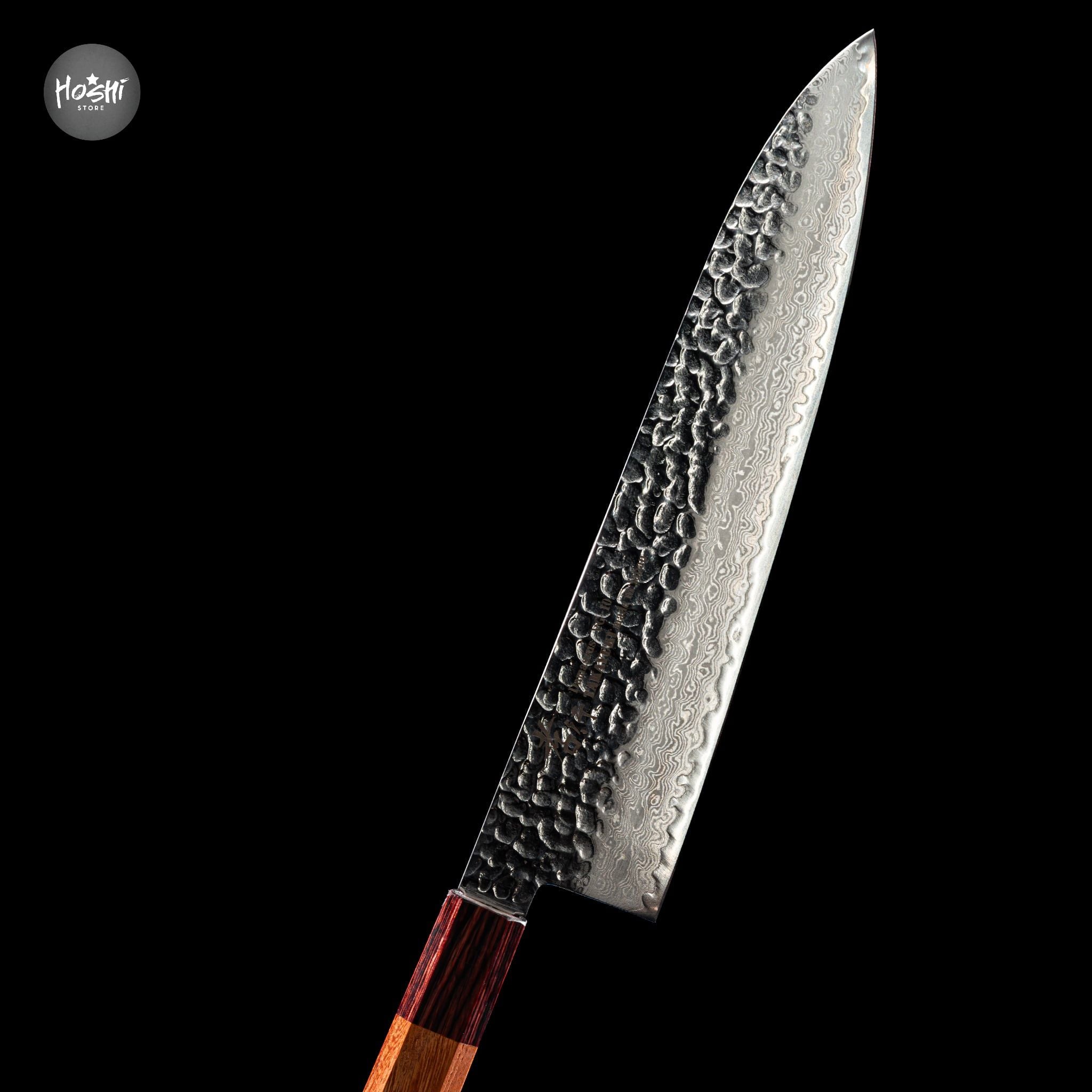  DAO NHẬT GYUTO SAKAI TAKAYUKI THÉP VG10 DAMASCUS 33 LỚP CÁN WA 240MM 