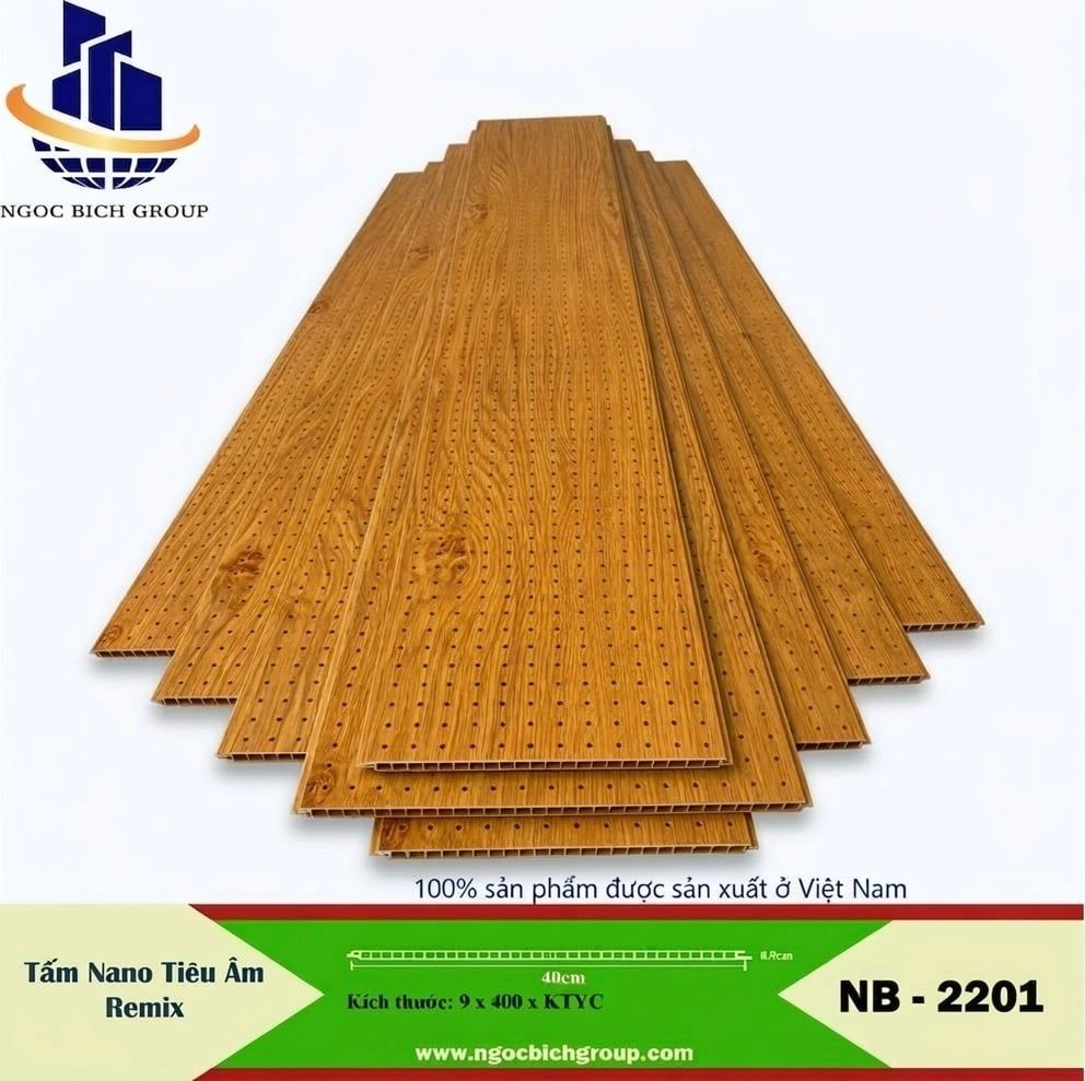 Tấm tiêu âm nhựa nano NB1001