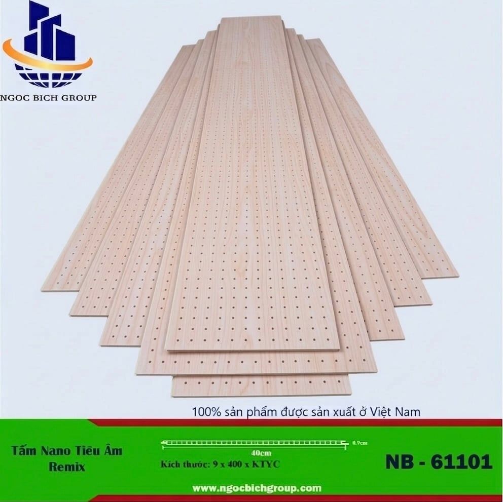 Tấm tiêu âm nhựa nano NB1001