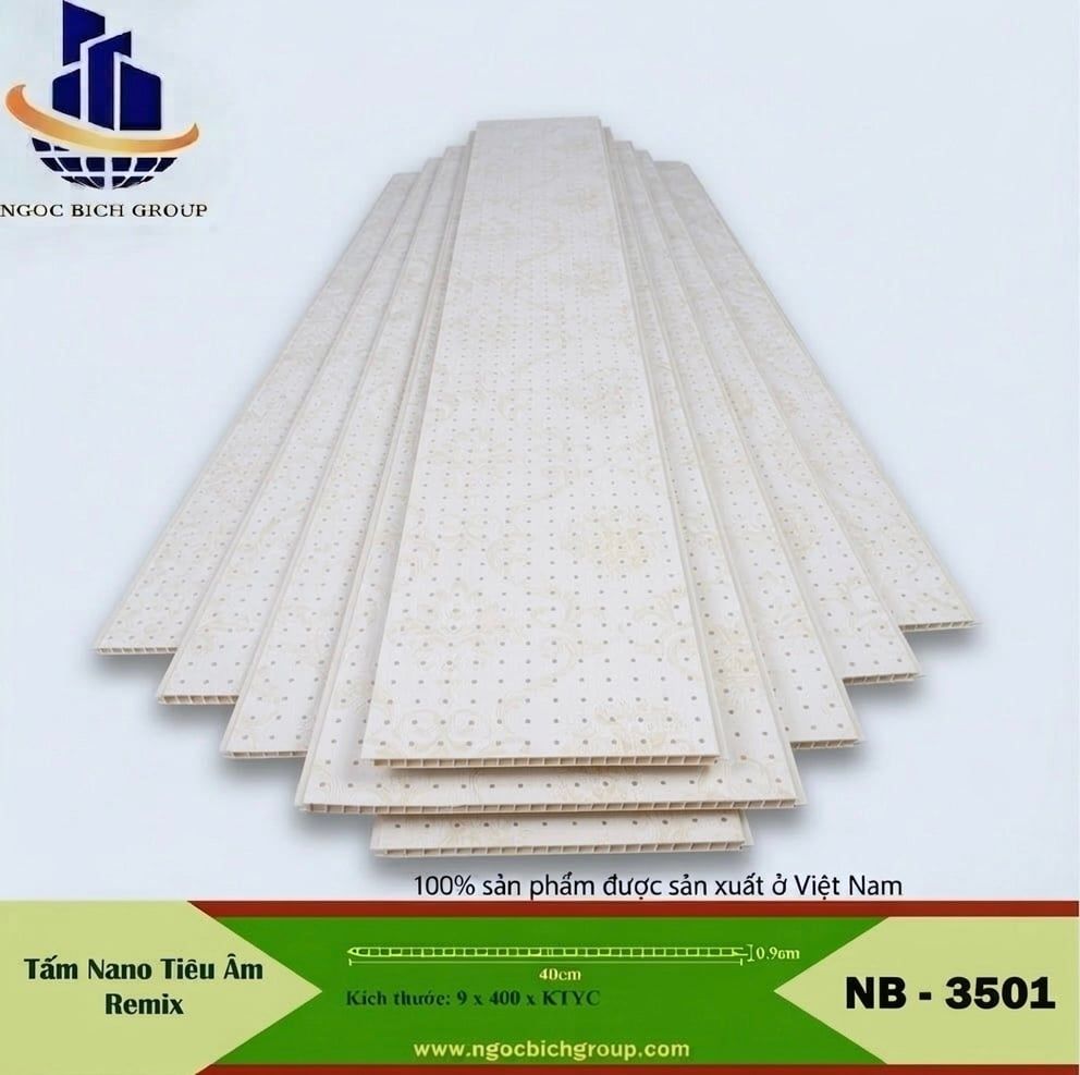 Tấm tiêu âm nhựa nano NB8801