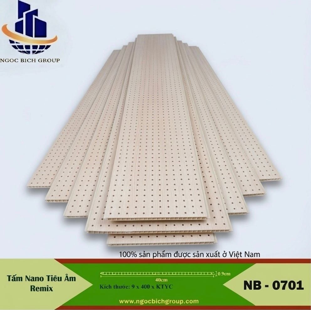 Tấm tiêu âm nhựa nano NB2401