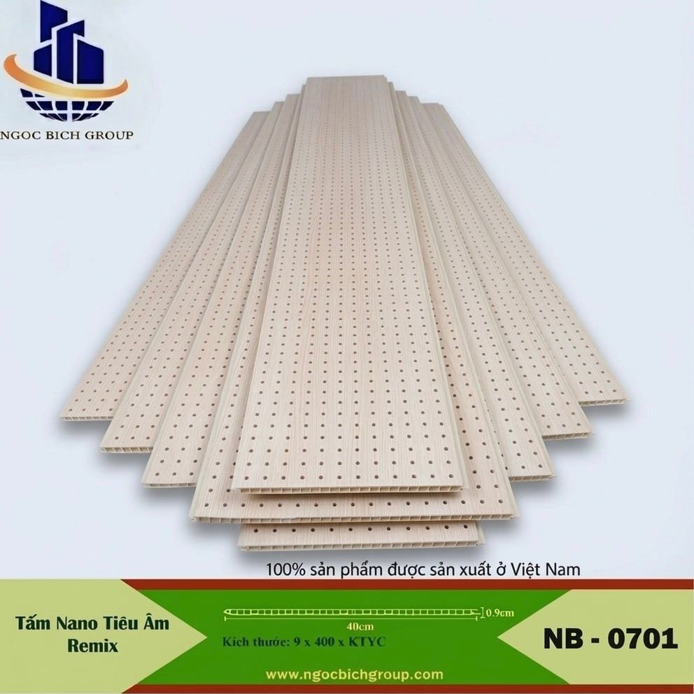 Tấm tiêu âm nhựa nano NB1201
