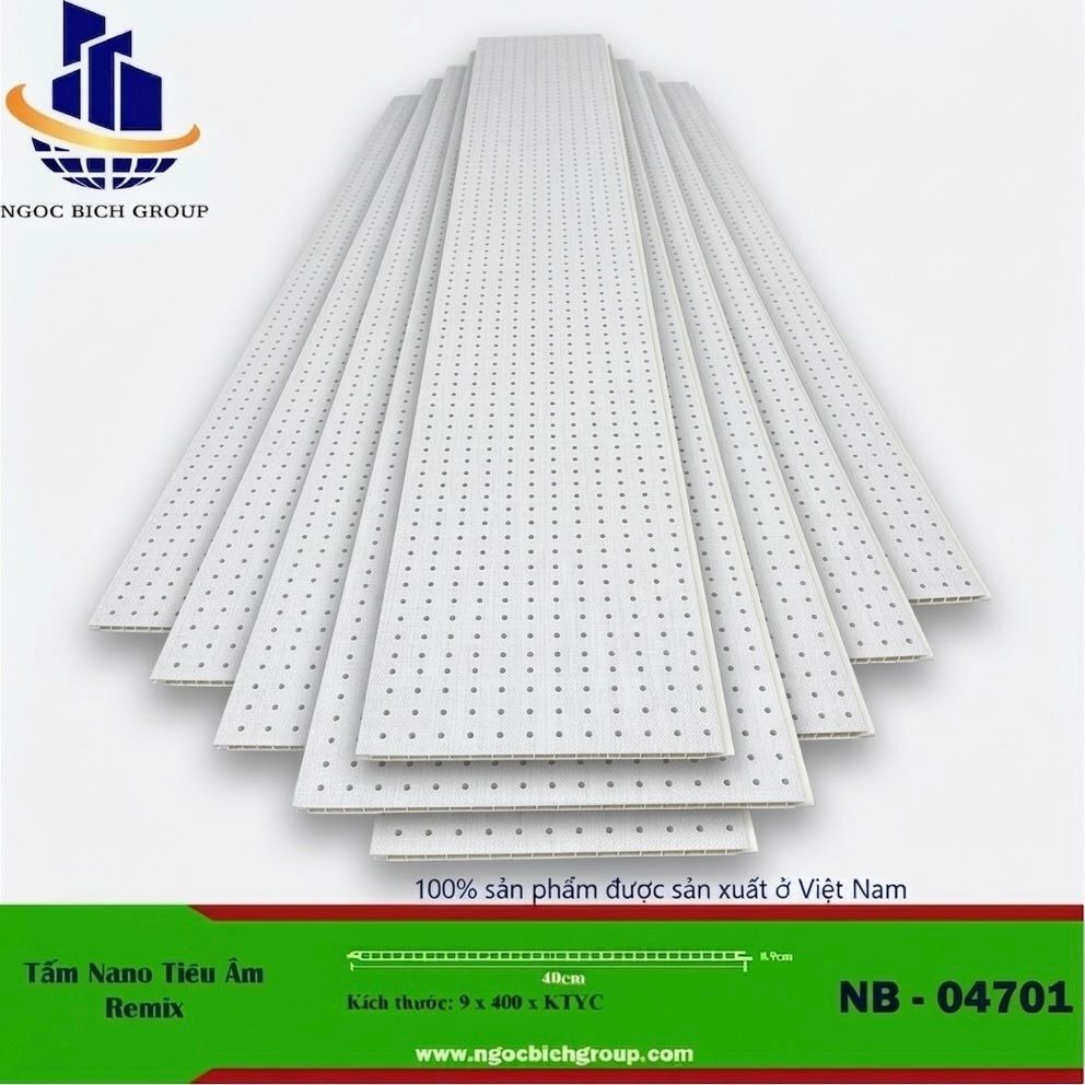 Tấm tiêu âm nhựa nano NB1201