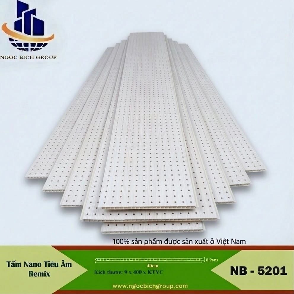 Tấm tiêu âm nhựa nano NB2401