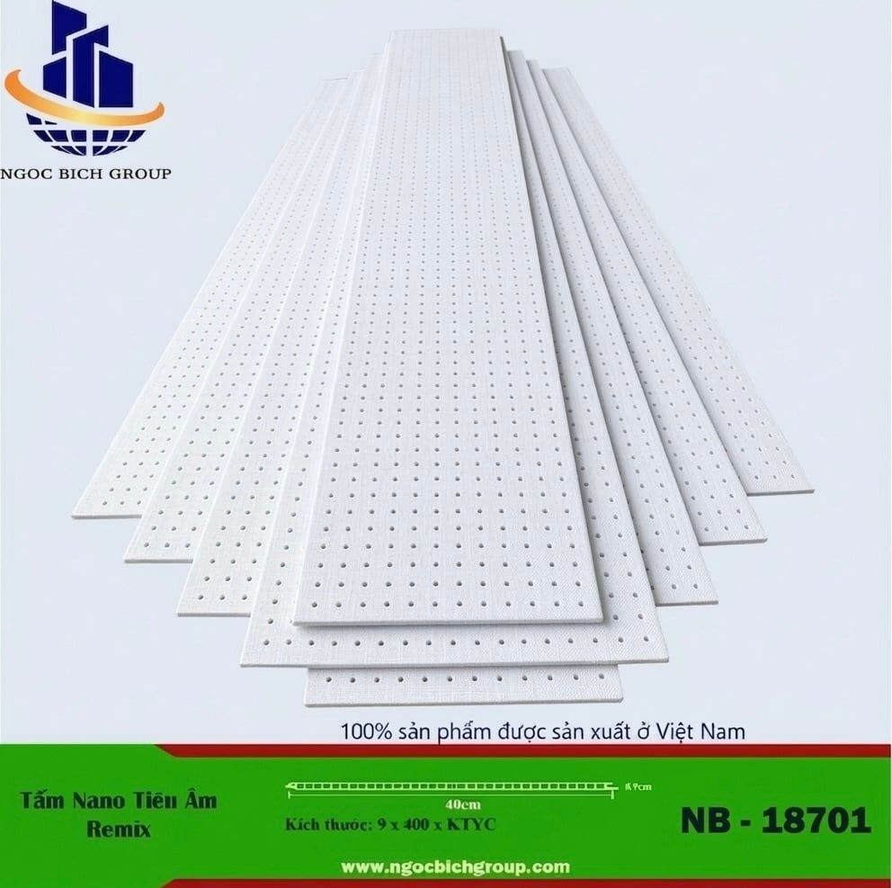 Tấm tiêu âm nhựa nano NB1201