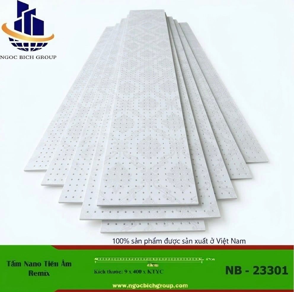 Tấm tiêu âm nhựa nano NB8001