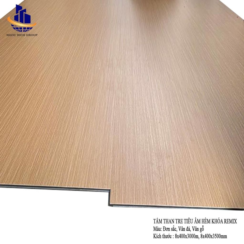 Tấm tiêu âm Than tre có hèm TL102