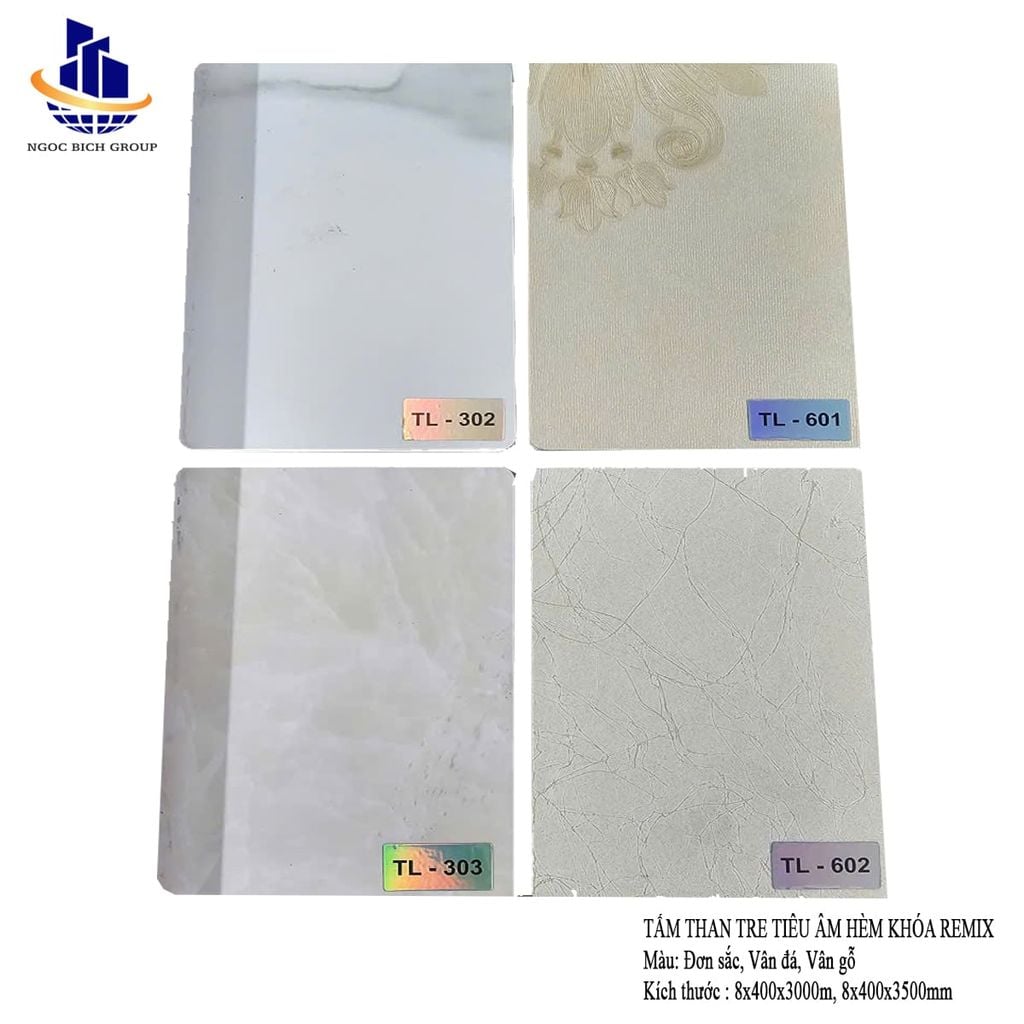 Tấm tiêu âm Than tre có hèm TL106