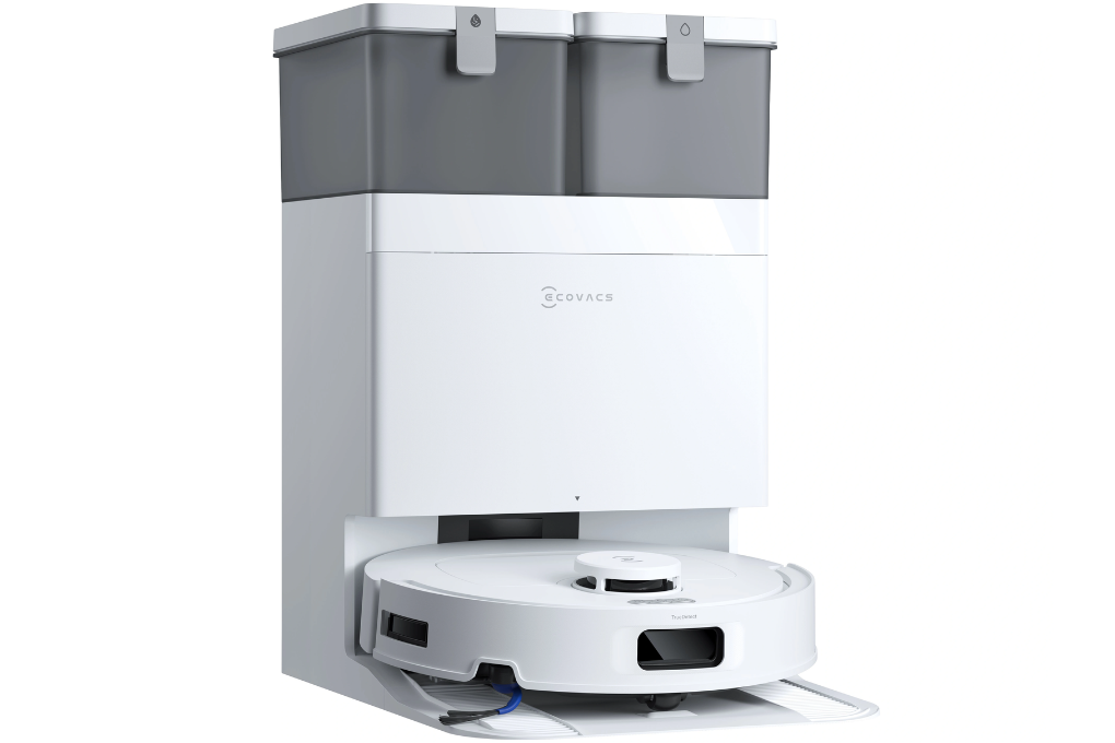 Robot hút bụi lau nhà Ecovacs T30C Prime Omni Trắng