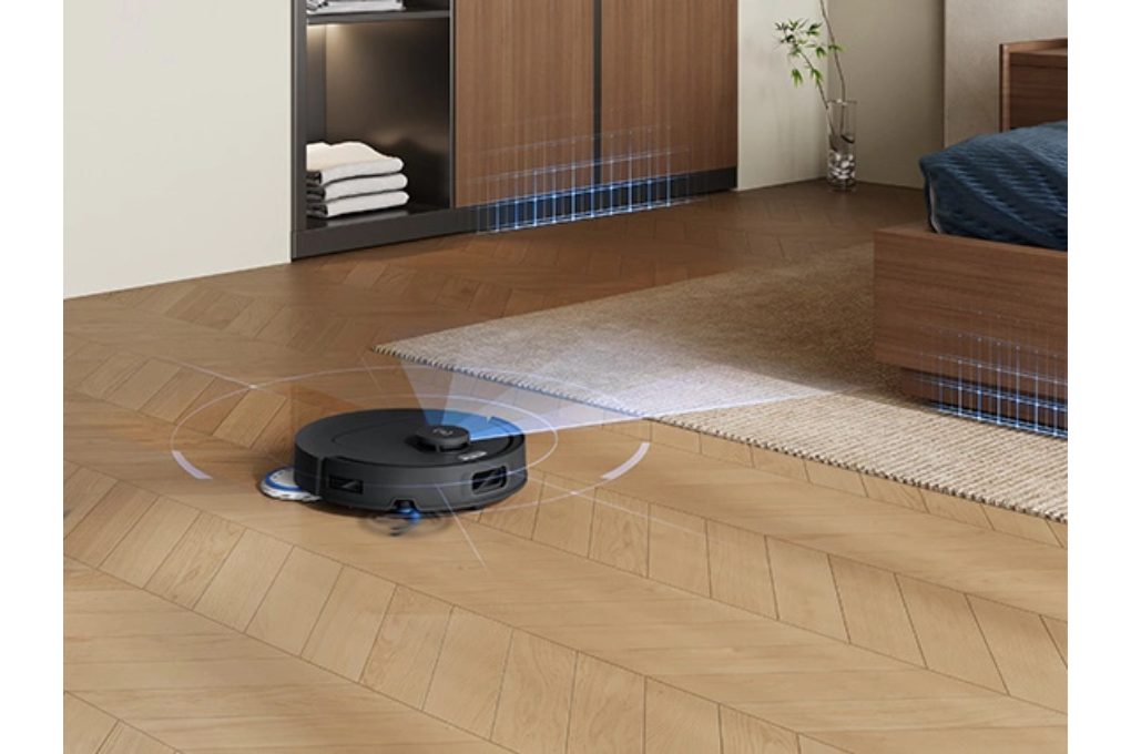 Robot hút bụi lau nhà Ecovacs T30C Gen 2 - Trắng/Đen