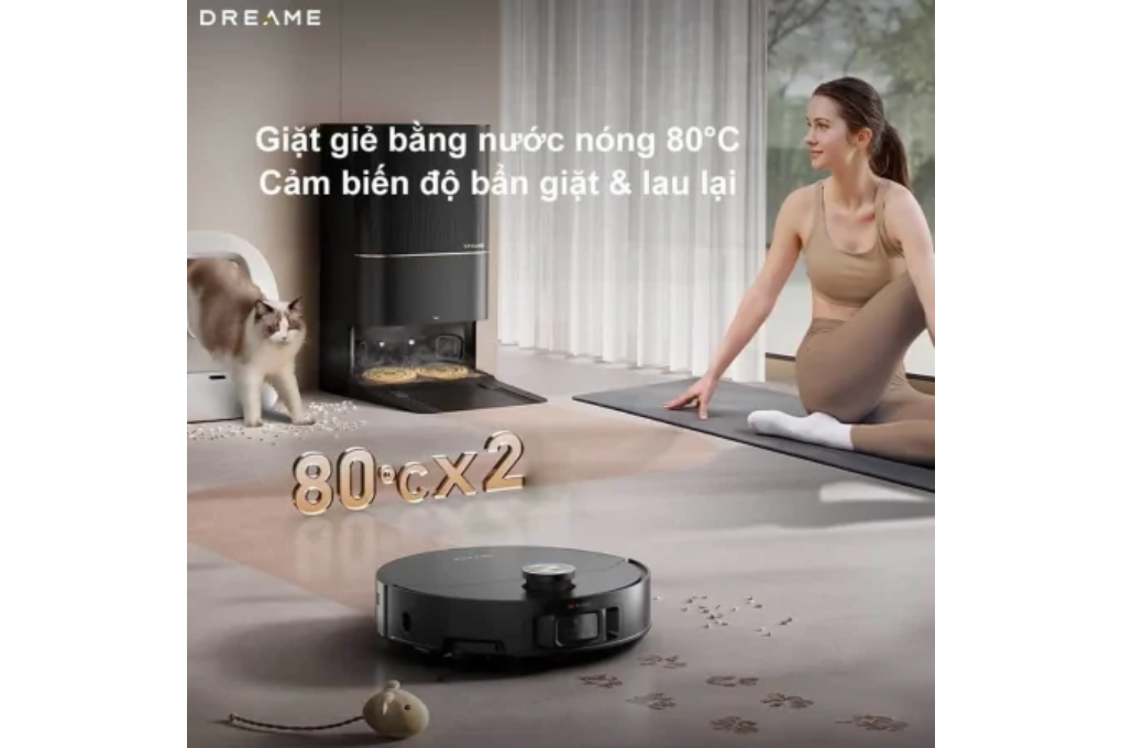 Robot hút bụi lau nhà Dreame X50 Ultra