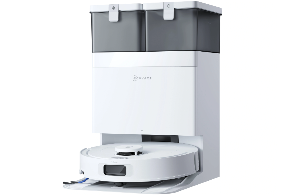 Robot hút bụi lau nhà Ecovacs T30C Prime Omni Trắng