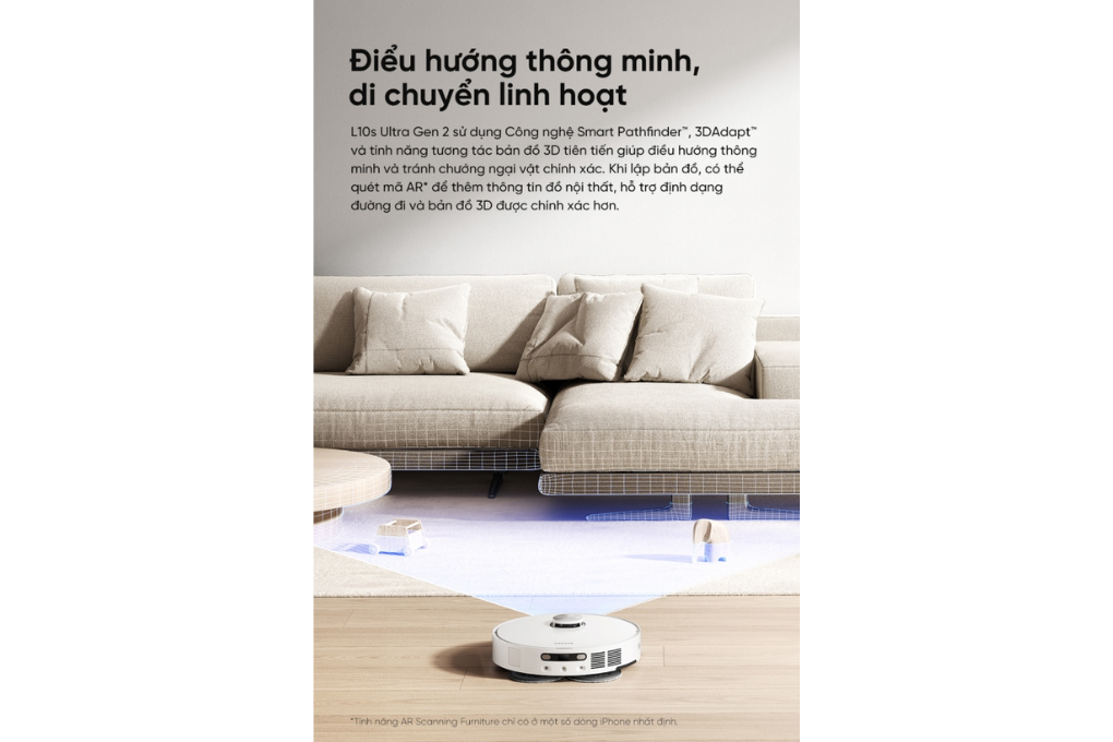 Robot hút bụi lau nhà Dreame L10S Ultra Gen 2.0
