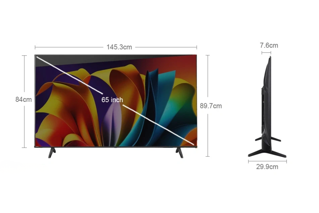 Smart Tivi Hisense 4K 65 inch 65A6100N