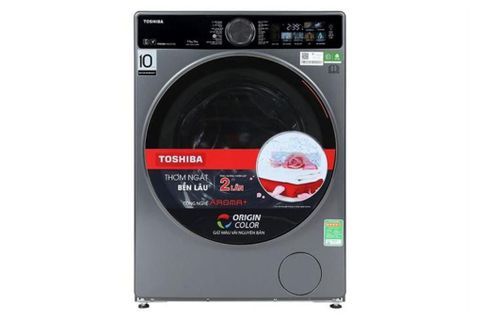 Máy giặt sấy Toshiba Inverter giặt 13 kg - sấy 8 kg TWD-T25BZP140MWV(MG)