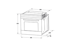 Lò nướng âm tủ Hafele 70 lít HO-4K70A