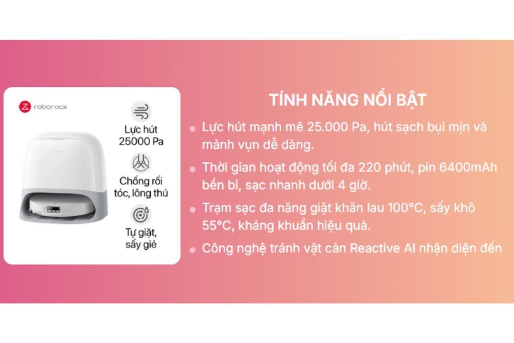 Robot hút bụi lau nhà Roborock Qrevo Curv 2 Pro