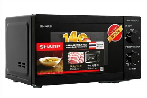 Lò vi sóng Sharp R-211TV-BK 21 lít