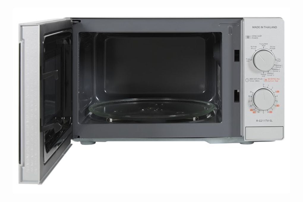 Lò vi sóng có nướng Sharp R-G211TV-SL 21 lít