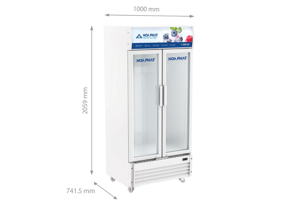 Tủ mát Hòa Phát Inverter HSR D8812 (812 lít)