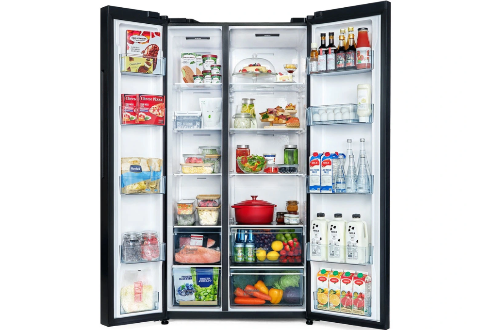 Tủ lạnh Hitachi Inverter 656 lít Side By Side HRSN9713ESMGWVN