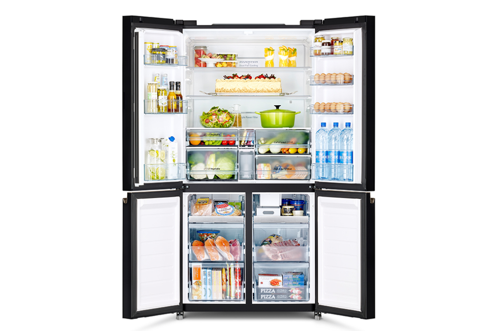 Tủ lạnh Hitachi Inverter 645 lít Multi Door R-WB700PGV4(GBK)