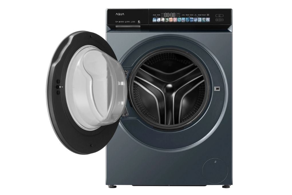 Máy giặt lồng ngang AQUA 10 Kg AW10-BD4377U1L(GN)