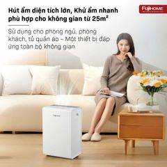 Máy hút ẩm Fujihome DH14W-HEPA