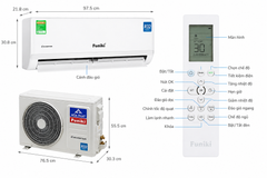 Điều hòa Funiki 1 chiều inverter 18.000BTU HIC18TMM-6