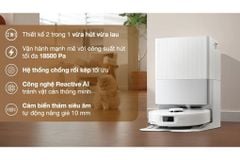 Robot hút bụi lau nhà Roborock Q Revo 5V1 - Trắng