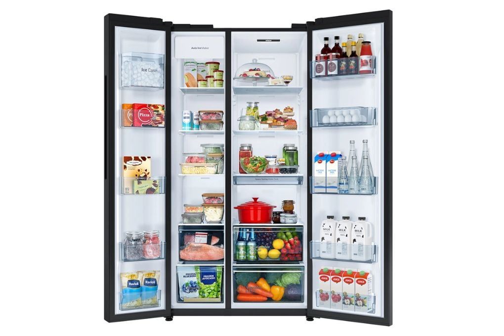 Tủ lạnh Hitachi Inverter Side by Side 653 lít HRSN9713ESAUVN