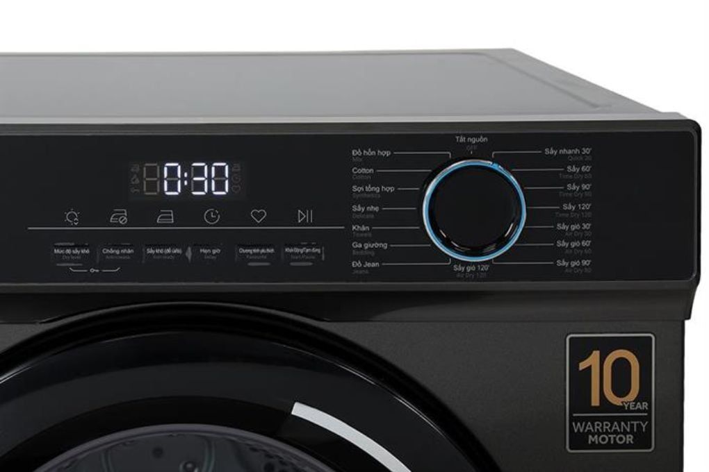 Máy sấy thông hơi Aqua 9 kg AQH-V901K PS